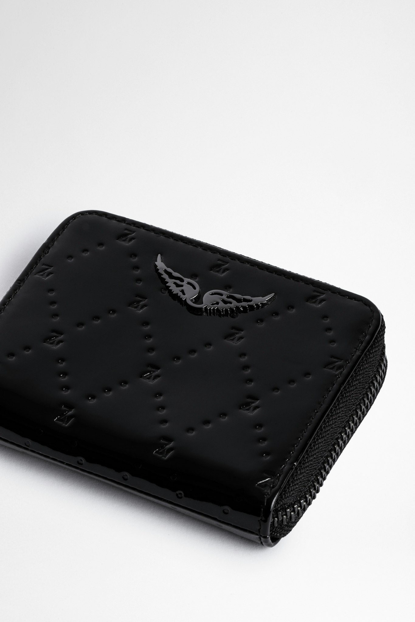 Embossed ZV Small Wallet