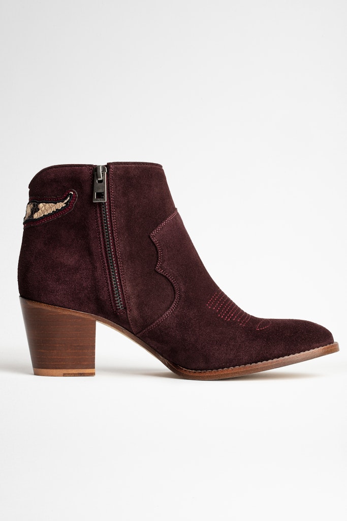 Molly Suede Ankle Boots