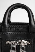 Borsa  Candide Grigri Cuir Lisse - Versione in miniatura della borsa Candide in pelle nera