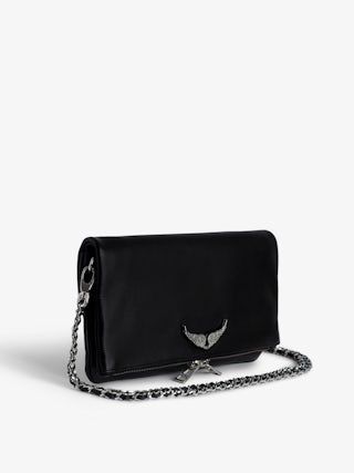 Rock Swing Your Wings Clutch - Women's Rock Swing Your Wings leather clutch bag