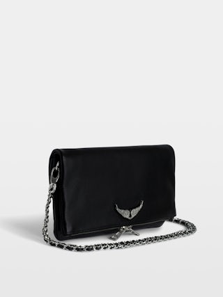 Pochette Rock Swing Your Wings - Pochette Rock en cuir à aile Swing Your Wings interchangeables.