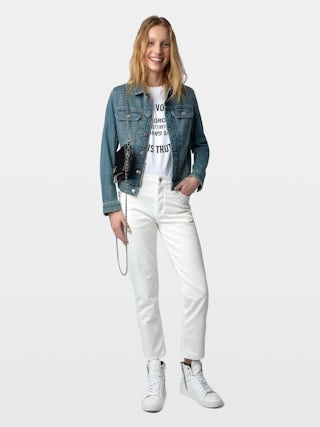 Pochette Rock Swing Your Wings - Pochette Rock en cuir à aile Swing Your Wings interchangeables.