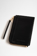 Zv Initiale The Medium Card Holder Leather - Leather combined mini-clutch and card holder
