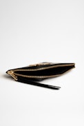 Zv Initiale The Medium Card Holder Leather - Leather combined mini-clutch and card holder