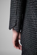 Veste Viva - Veste en laine glitter noire Femme