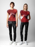 Lederhose David Leder - unisexhose aus Lammleder.