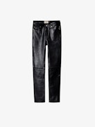 Lederhose David Leder - unisexhose aus Lammleder.