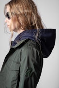 Parka Kris - Parka kaki donna