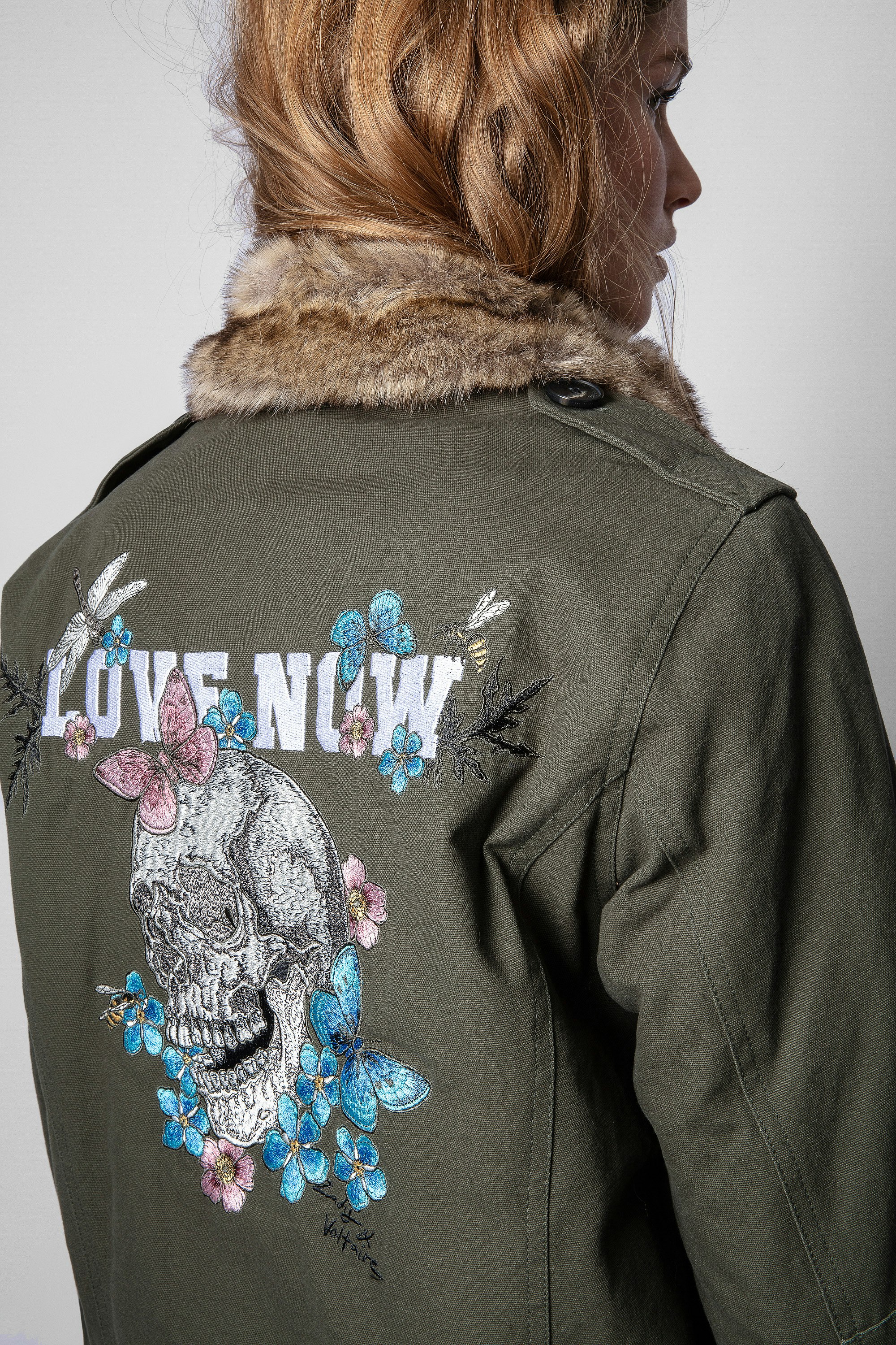 Parka Kid Embroidery 