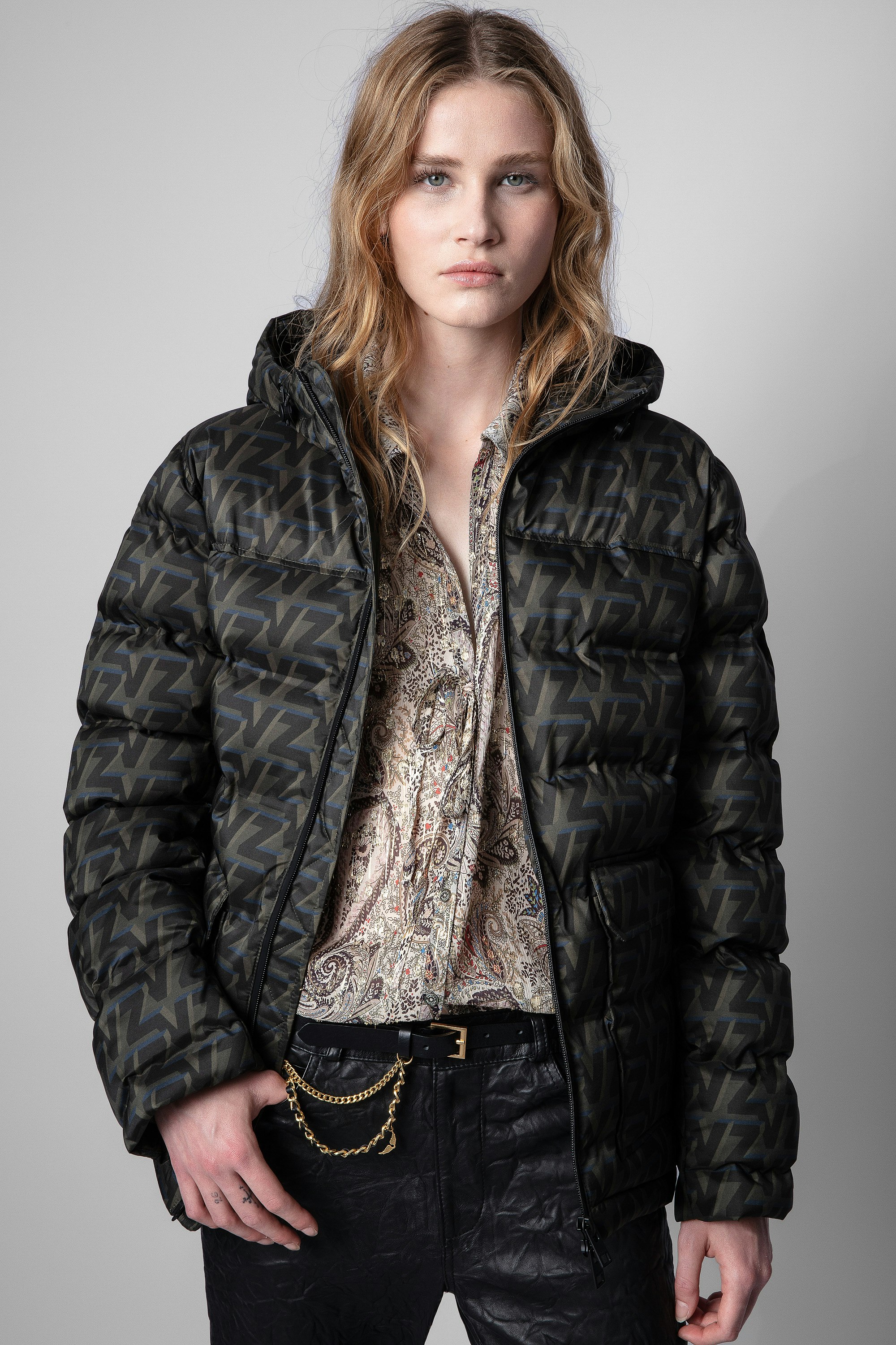 zadig et voltaire doudoune femme