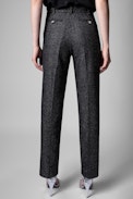Peter Trousers - Women's glittery wool trousers