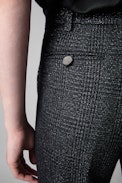 Peter Trousers - Women's glittery wool trousers