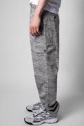 Poter Pants - Men’s military pants in camouflage-print cotton