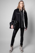 Troy Jacket - Women’s black military jacket