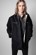 Troy Jacket - Women’s black military jacket