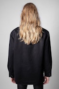 Troy Jacket - Women’s black military jacket
