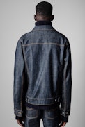 Base denim bomber - Men's denim ‘La faute à Voltaire’ jacket