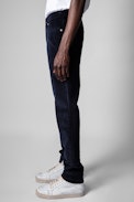 David Trousers - Men's navy blue trousers