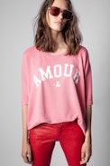 Portland Amour Sweater - Women’s pink Amour sweater