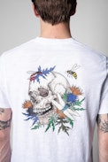 Stockholm Slubbed Cotton T-Shirt - Men’s white cotton T-shirt