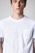 Stockholm Slubbed Cotton T-Shirt - Men’s white cotton T-shirt