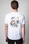 Stockholm Slubbed Cotton T-Shirt - Men’s white cotton T-shirt