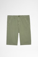 Parks Bermuda Shorts - Men’s khaki cotton Bermuda shorts