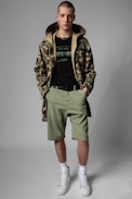 Parks Bermuda Shorts - Men’s khaki cotton Bermuda shorts