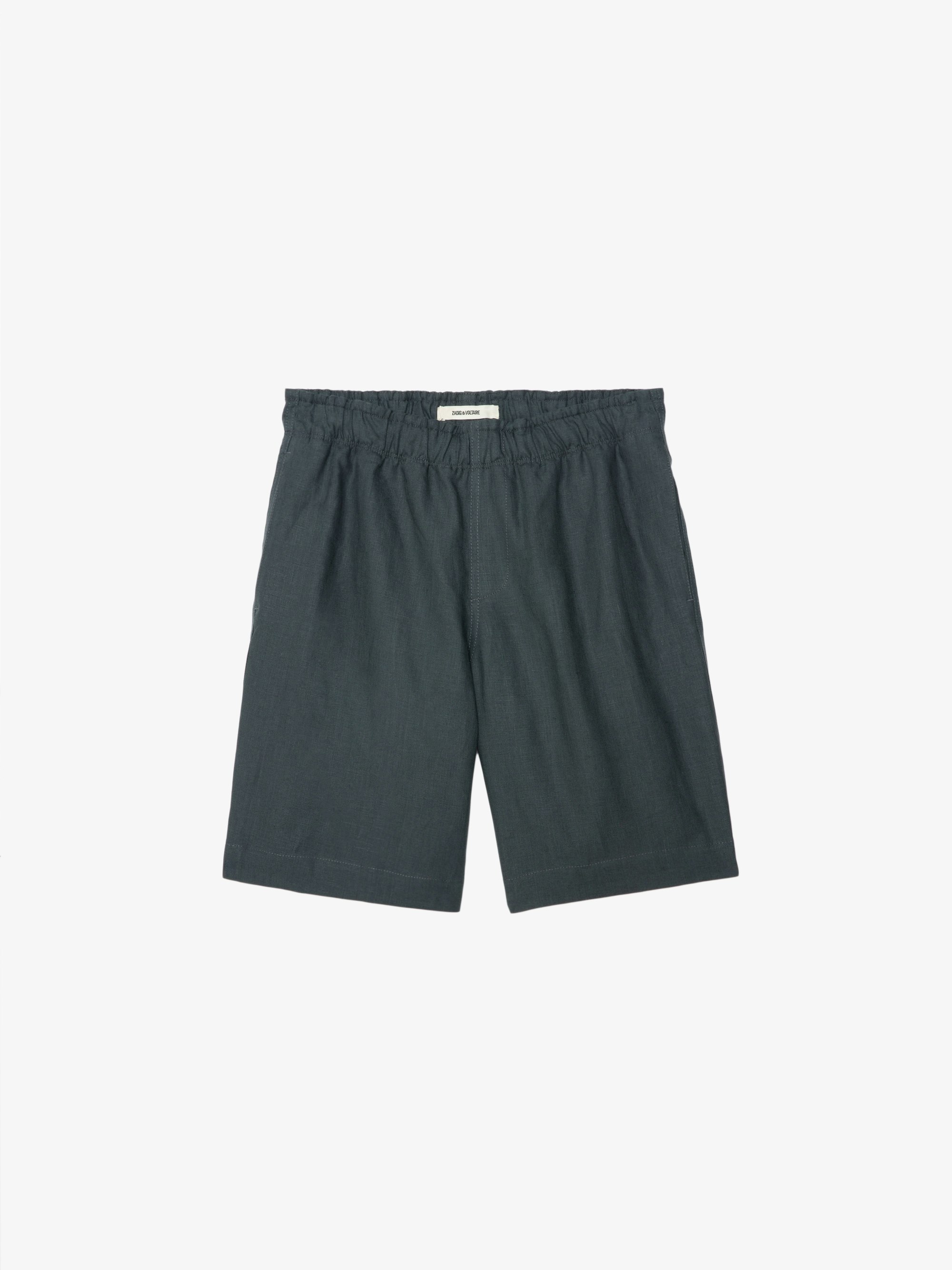 Men's Blue Cotton Shorts | Zadig&Voltaire