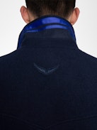 Mollys Coat - Short double-breasted coat with wing badge on the back.