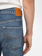 Vaqueros Steeve - Vaqueros slim con cierre de cremallera.