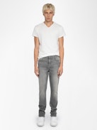 Steeve Jeans  - Men’s regular-fit grey denim jeans