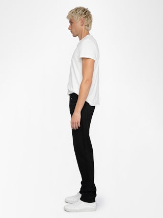 Steeve Jeans - Slim jeans with zip fastening.