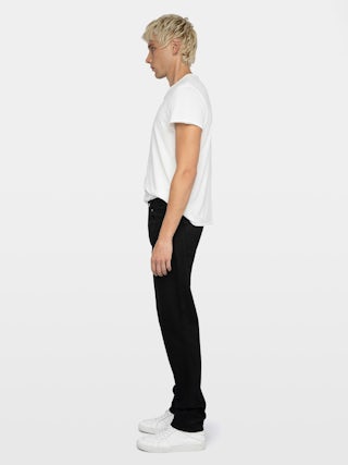 Steeve Jeans - Slim jeans with zip fastening.