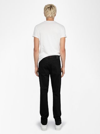 Steeve Jeans - Slim jeans with zip fastening.