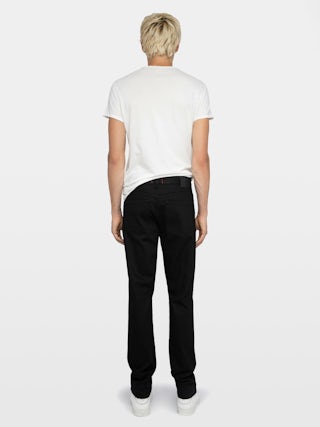 Steeve Jeans - Slim jeans with zip fastening.