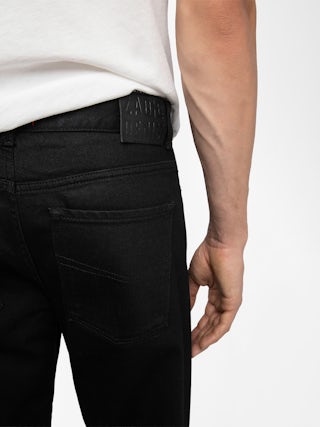 Steeve Jeans - Slim jeans with zip fastening.