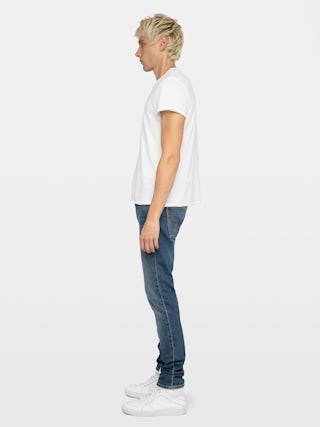 Mick Jeans - Skinny jeans with zip closure.