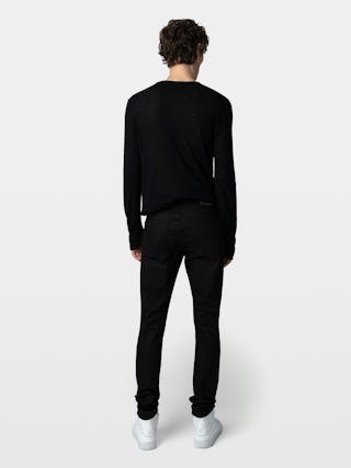 Mick Jeans - Skinny jeans with zip closure.