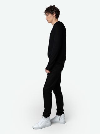 Mick Jeans - Skinny jeans with zip closure.