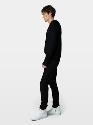 Mick Jeans - Skinny jeans with zip closure.