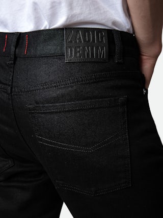 Mick Jeans - Skinny jeans with zip closure.