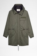 Keanu Parka - Men’s khaki military parka