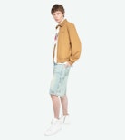 Loann Jacket - Zipped jacket with long sleeves, wing embroidery, collar embroidery and western-style back cut.