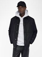 Boye Jacket - Western-style jacket with button fastening, patch pockets and wing embroidery on the back.