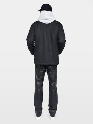 Boye Jacket - Western-style jacket with button fastening, patch pockets and wing embroidery on the back.