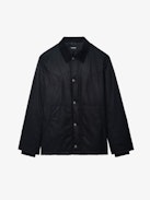 Boye Jacket - Western-style jacket with button fastening, patch pockets and wing embroidery on the back.