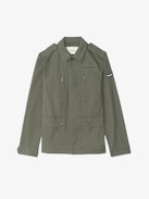 Parka Kido - Parka militare con chiusura a bottoni e tasche funzionali.