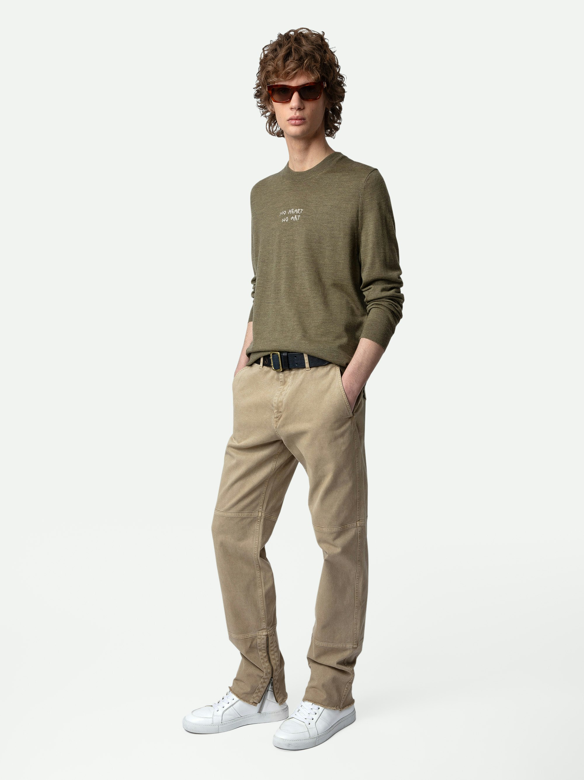 Pocky Trousers pants beige men | Zadig&Voltaire