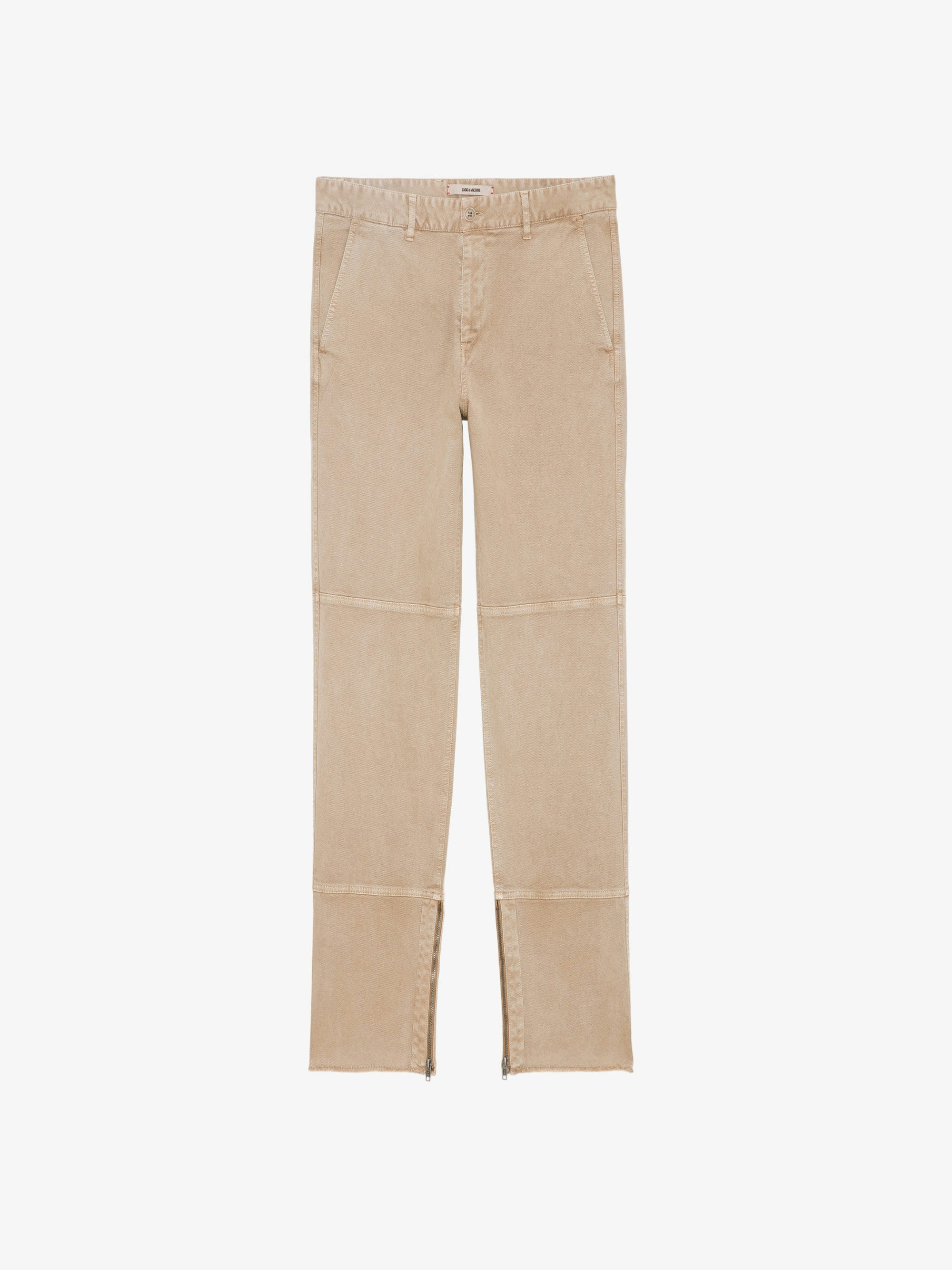Pixel Linen Trousers pants blue men | Zadig&Voltaire